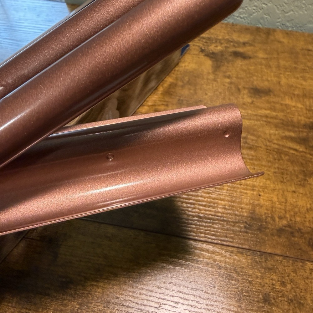 Conair Double Ceramic 3 Barrel Curling Iron Hair Waver White / Rose Gold NIB - Picture 5 of 12